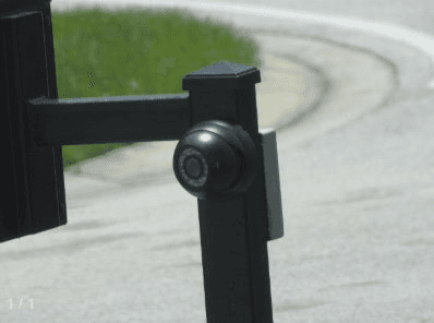 Gate security camera system